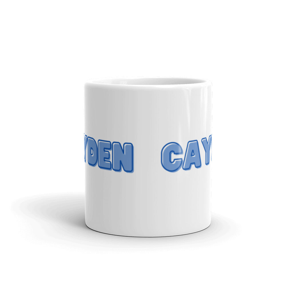 Caden - Personalised - White glossy mug