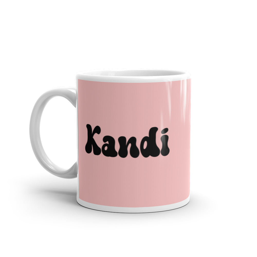 Kandi - White glossy mug