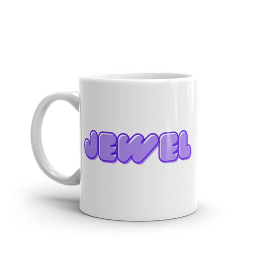 Jewel - Personalised - White glossy mug