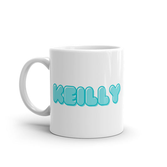 Keilly - Personalised - White glossy mug