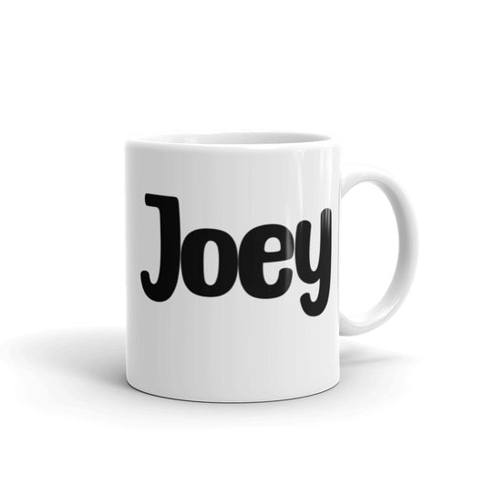 Joey - White glossy mug