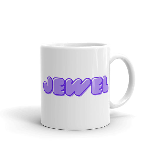 Jewel - Personalised - White glossy mug