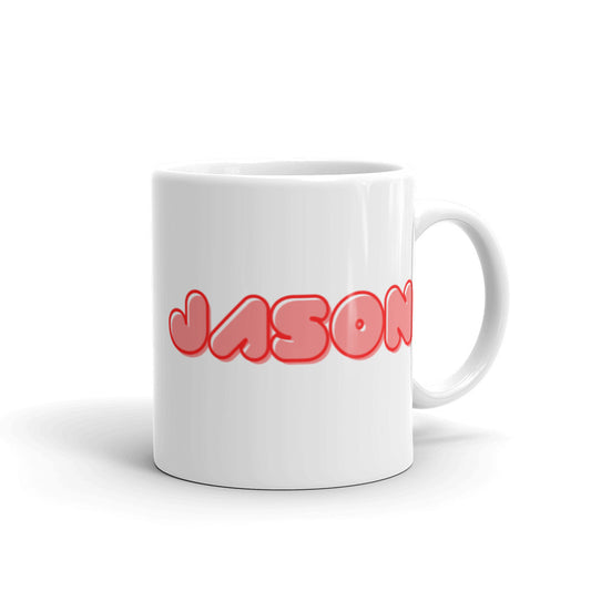 Jason - Personalised - White glossy mug