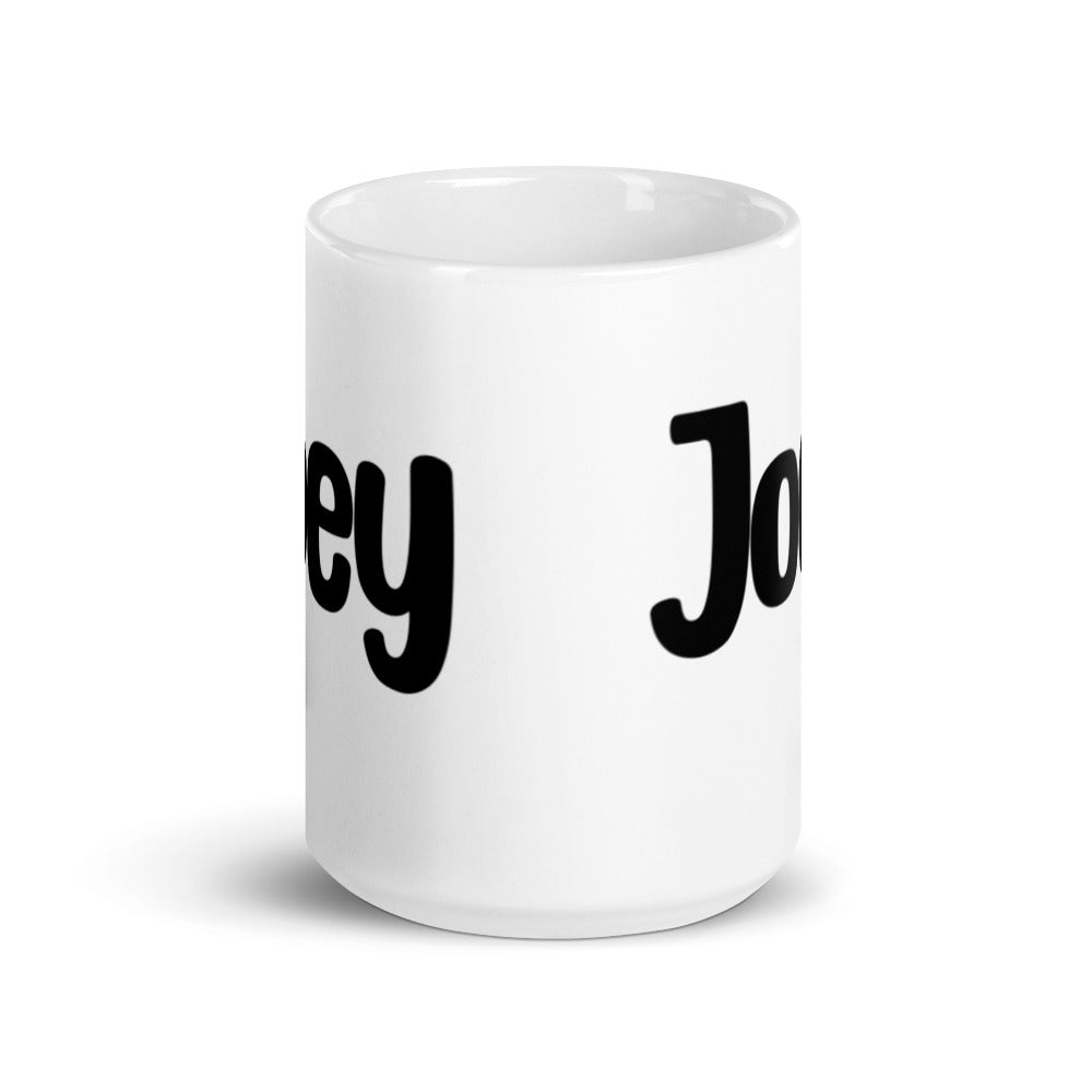 Joey - White glossy mug