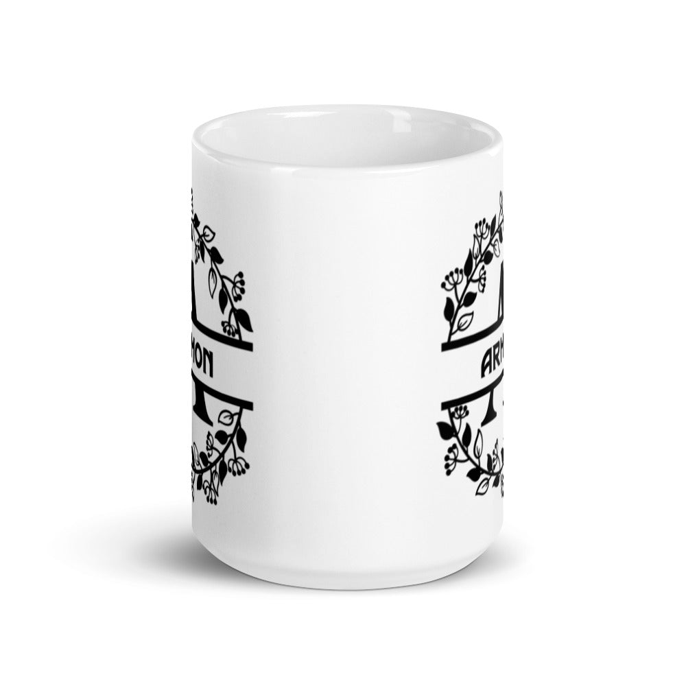 Armon - Personalised - White glossy mug