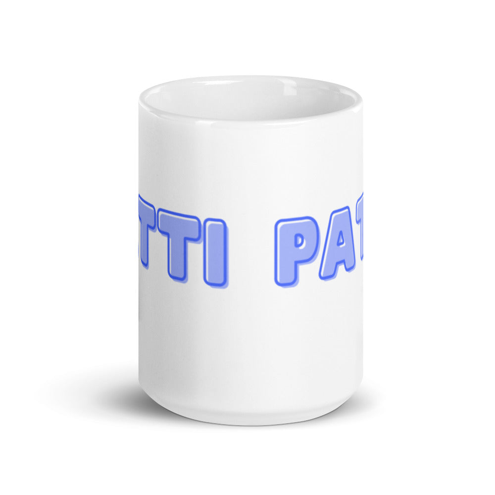 Patti - Personalised - White glossy mug