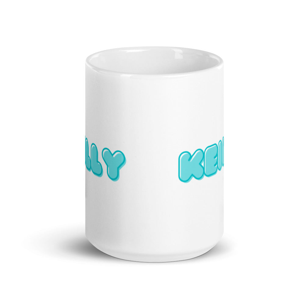 Keilly - Personalised - White glossy mug