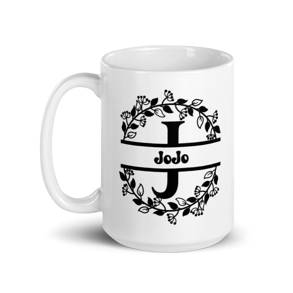 Jojo - Personalized - White glossy mug